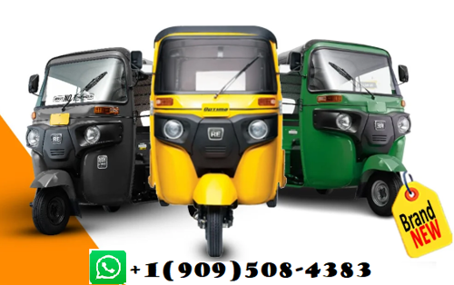 Bajaj and TVS King Tricycles  