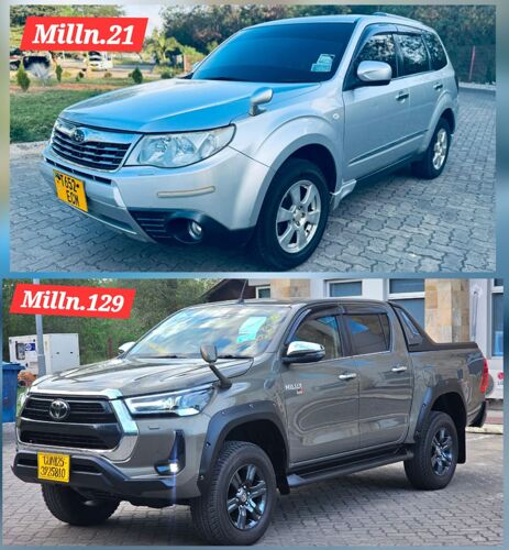 For sale: hilux and forester 