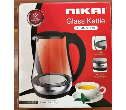 Nikai glass kettle 