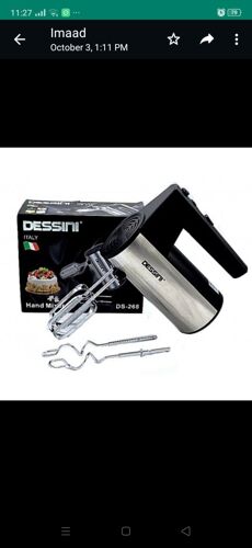 Dessini steel hand mixer