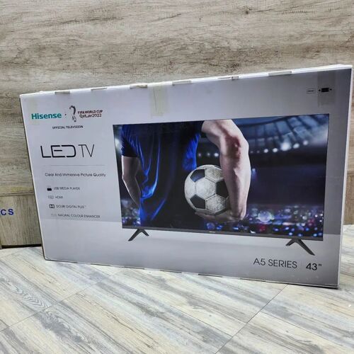 New Hisense 43 LED TV.