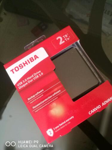 TOSHIBA EXTERNAL HARD DISK DRIVE 2TB