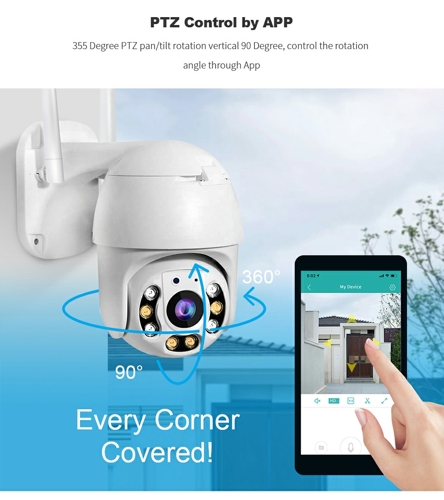 WIFI ROTATING SECURITY CAMERA