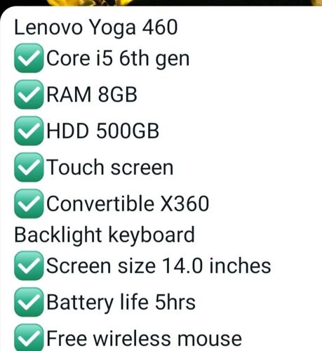 Lenovo Thinkpad i5 460