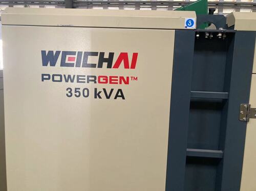 weichai Diesel Generator Set 350 KVA all new