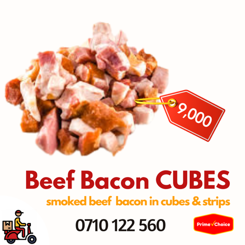 Beef Bacon Cubes 