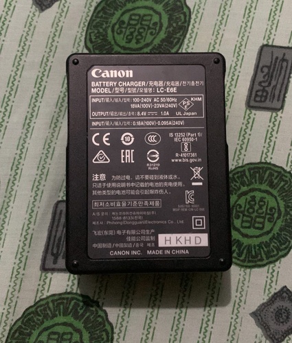 Canon Battery Charger LC-E6E