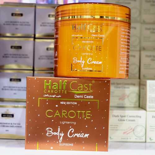 Half cast carotte cream