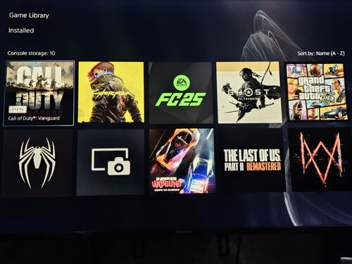 PS5 Disc version game 9 pad2