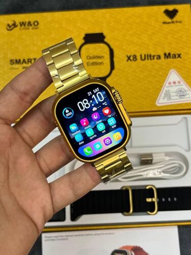 Smartwatch x8 ultra golden edi