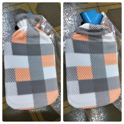 Hot water bag, brand new.