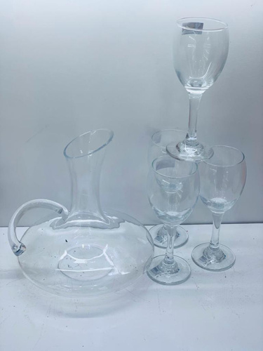 DECANTER NA GLASS 6