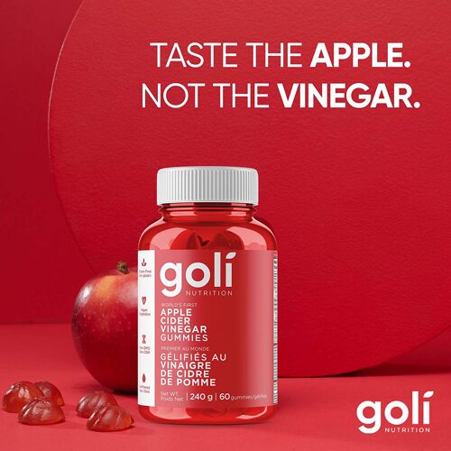 Goli Nutrition  Apple Cider Vinegar Gummy Vitamins