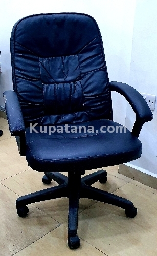 Black Pure leather  Office Chair  for Sell;