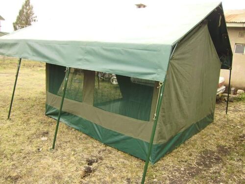 Camping tent in dar