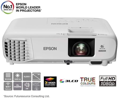 Epson EB-U05 3LCD, Full HD, 3400 Lumens, projector