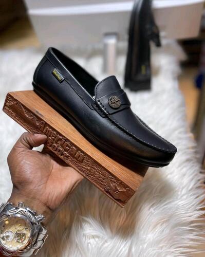 Timberland flat leather shoes