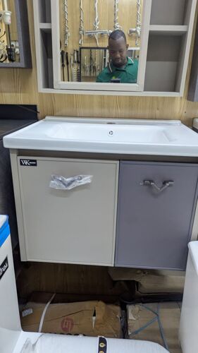 Hand washbasin double door cab