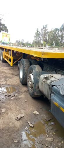 FLATBED DOUBLE TIRE TRAILER 