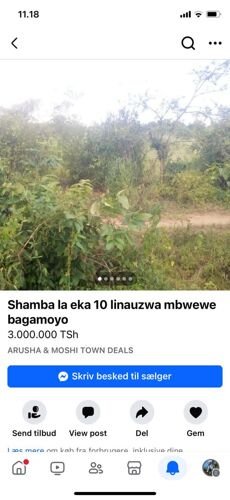 Shamba la eka 10 Linauzwa mbwe