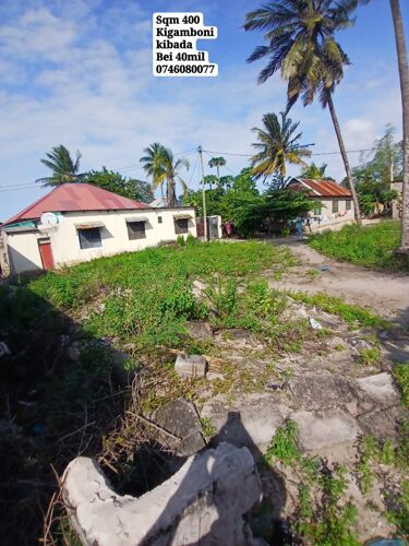 Plot for sale kigamboni