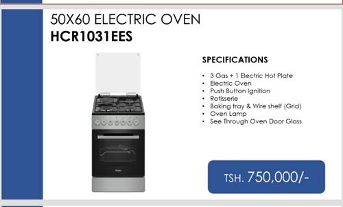 60X60 ELECTRIC OVEN 