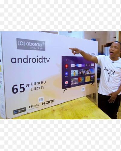 65 inches Aborder android TV
