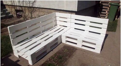 pallets l shape sofa