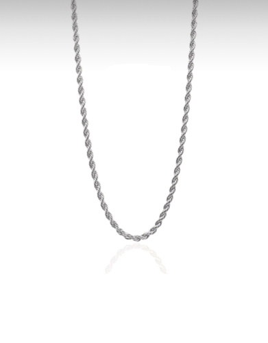 Silver Touch Rope Necklaces
