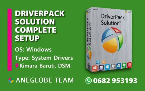 Driver Pack Solution Tanzania