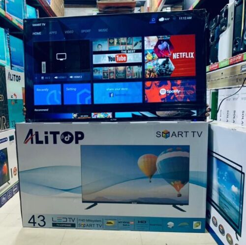 Alitop frameless smart tv 43