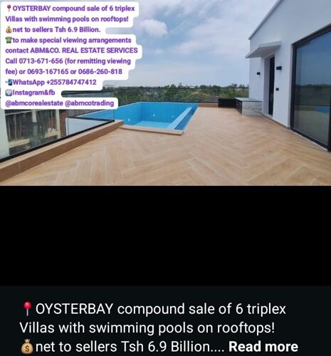 OYSTERBAY COMPOUND SALE 