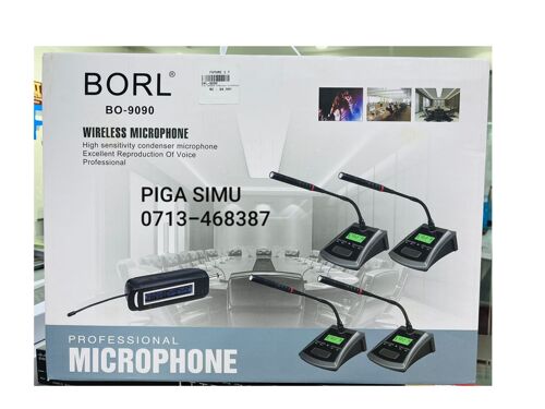 WIRELESS DESKTOP MICROPHONES 