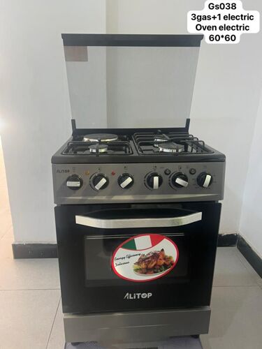 60 kwa 60 Alitop 3 gas+1 oven