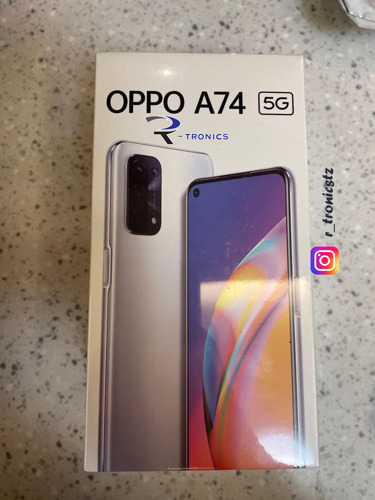 New Oppo A74 128 GB Silver