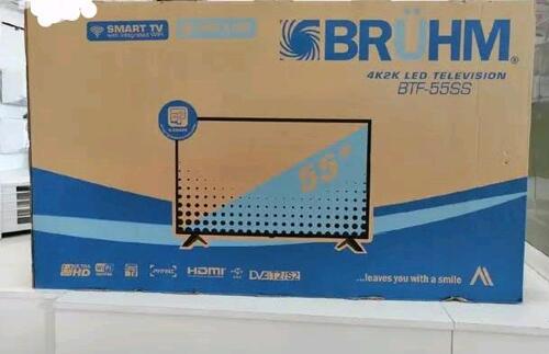 Bruhm 55 UHD Smart 4k TV |BTF-55SV(Flameless)....1,250,000/