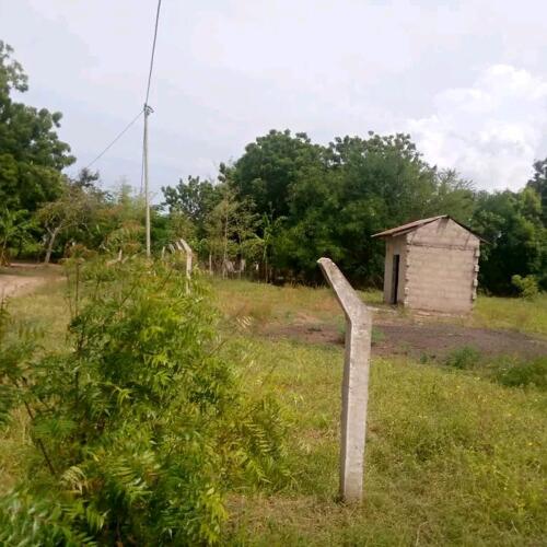 BEACH PLOT FOR SALE AT MBWENI