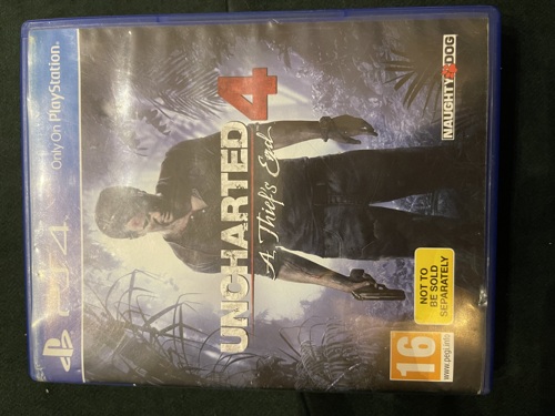 Ps4 cd uncharted 4