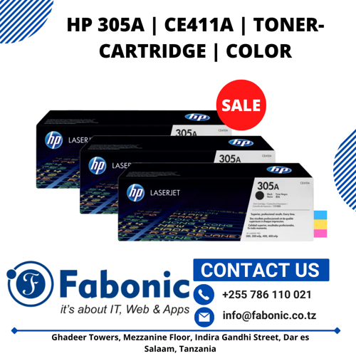 HP 305A TONER CARTRIDGE-COLOR