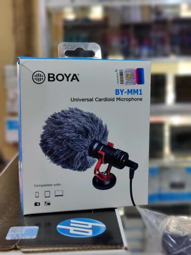 Boya MM1 mini cardioid condenser mic