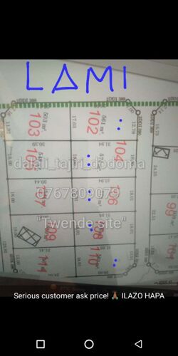 ILAZO DODOMA PLOTS FOR SALE