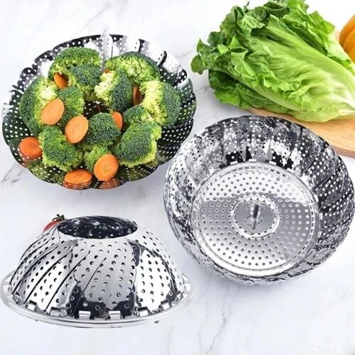 StainlessSteel Steamer Folding