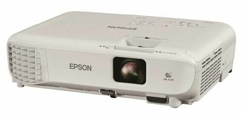 Epson EB-E10 3LCD, 3600 Lumens Brightness, 15,000:1 Contrast Ratio, 350 Inch Display, Business & Entertainment XGA Projector – White