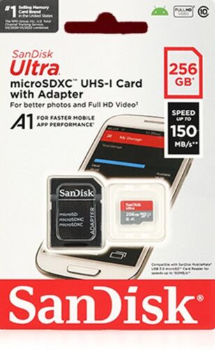 Original 256gb memory card san