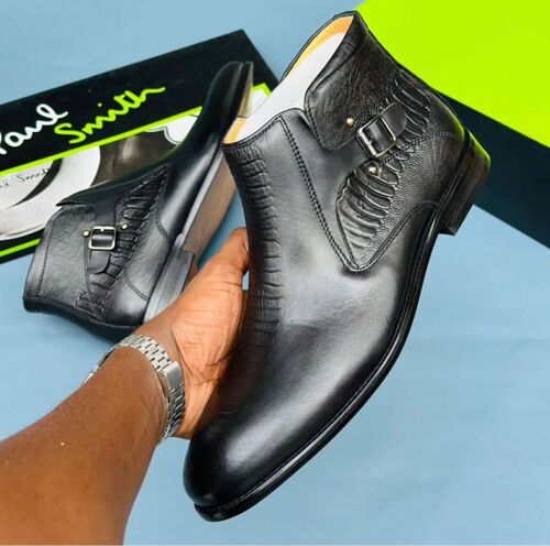 New leather boots 