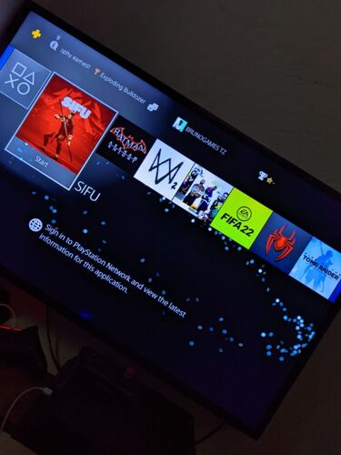 PS4 SLIM 7 Games Installed 