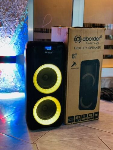 Aborder trolley speaker 