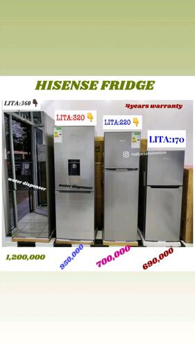 HISENSE FRIDGE