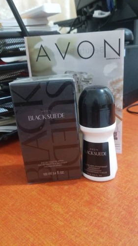 Avon Black Suede