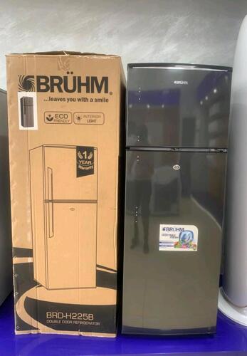 BRD-H225B BRUHM DOUBLE DOOR REFRIGERATOR